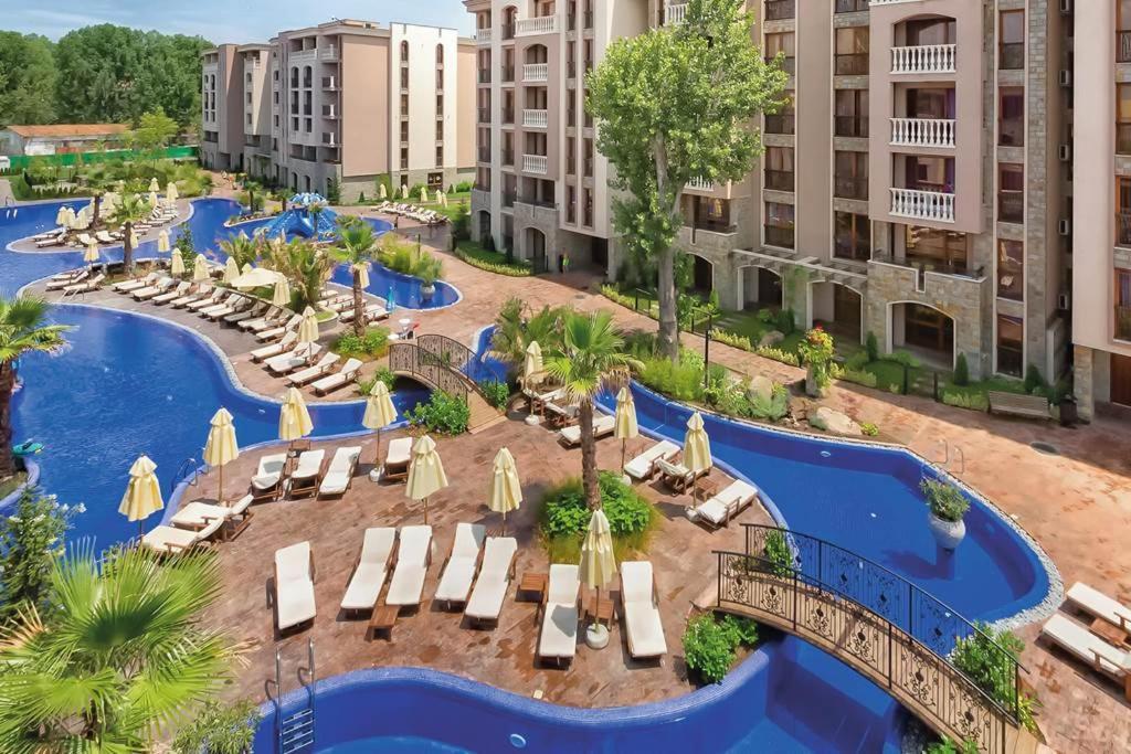 Cascadas Family Resort - Private apartment Sunny Beach Exterior foto
