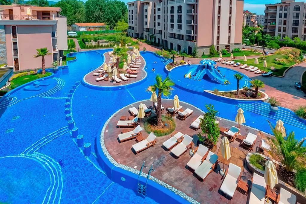 Cascadas Family Resort - Private apartment Sunny Beach Exterior foto